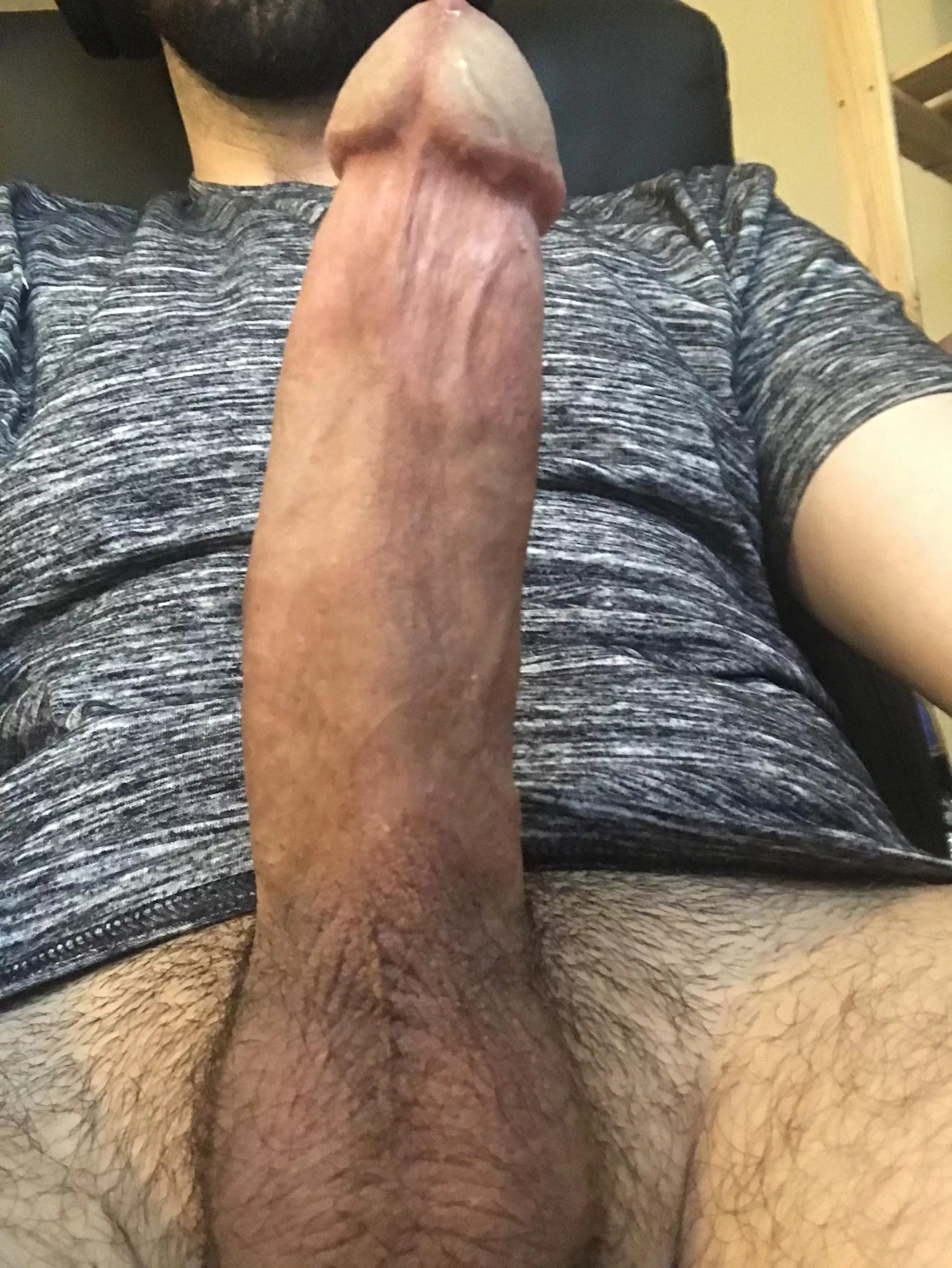 Your view before getting a mouthful