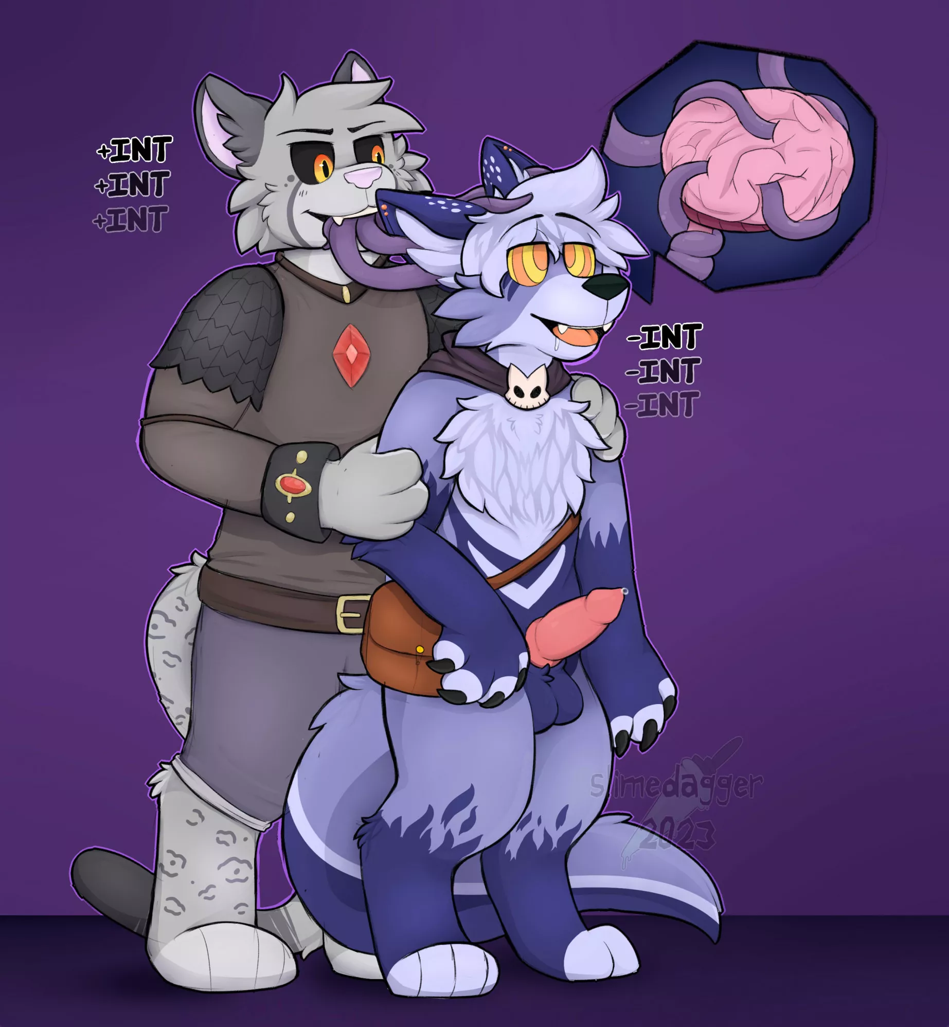 +3 INT +1Lvl +1Slave [MM] (slimedagger)