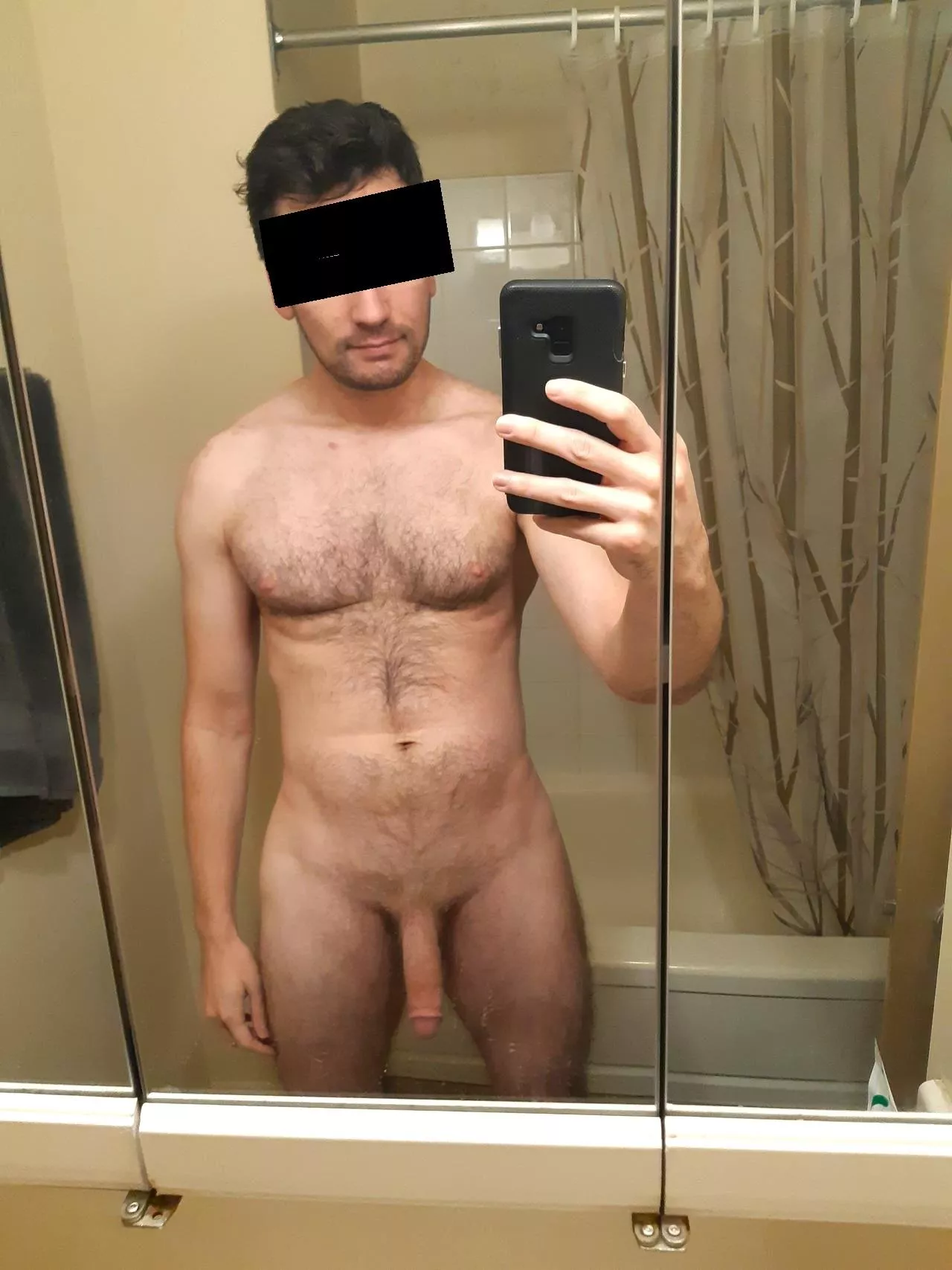 [34] Why do we have to hide ourselves all the time? Nudity is natural. If you want to see the uncensored, full face pic, just ask. I don't mind showing