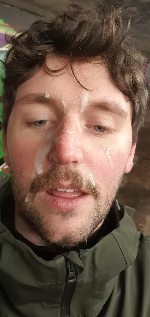 Ate his ass then he came on my face, made me walk home with it