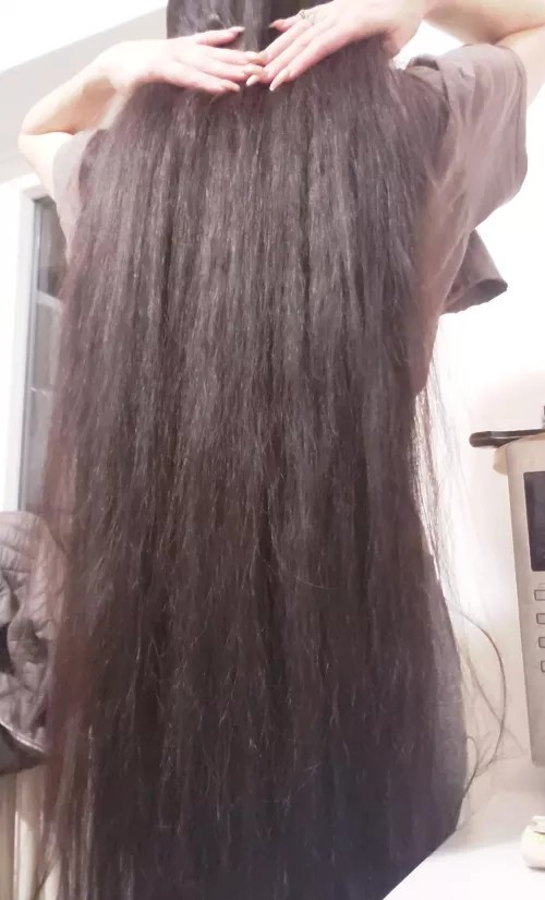 Do you like how long my hair is? 😉