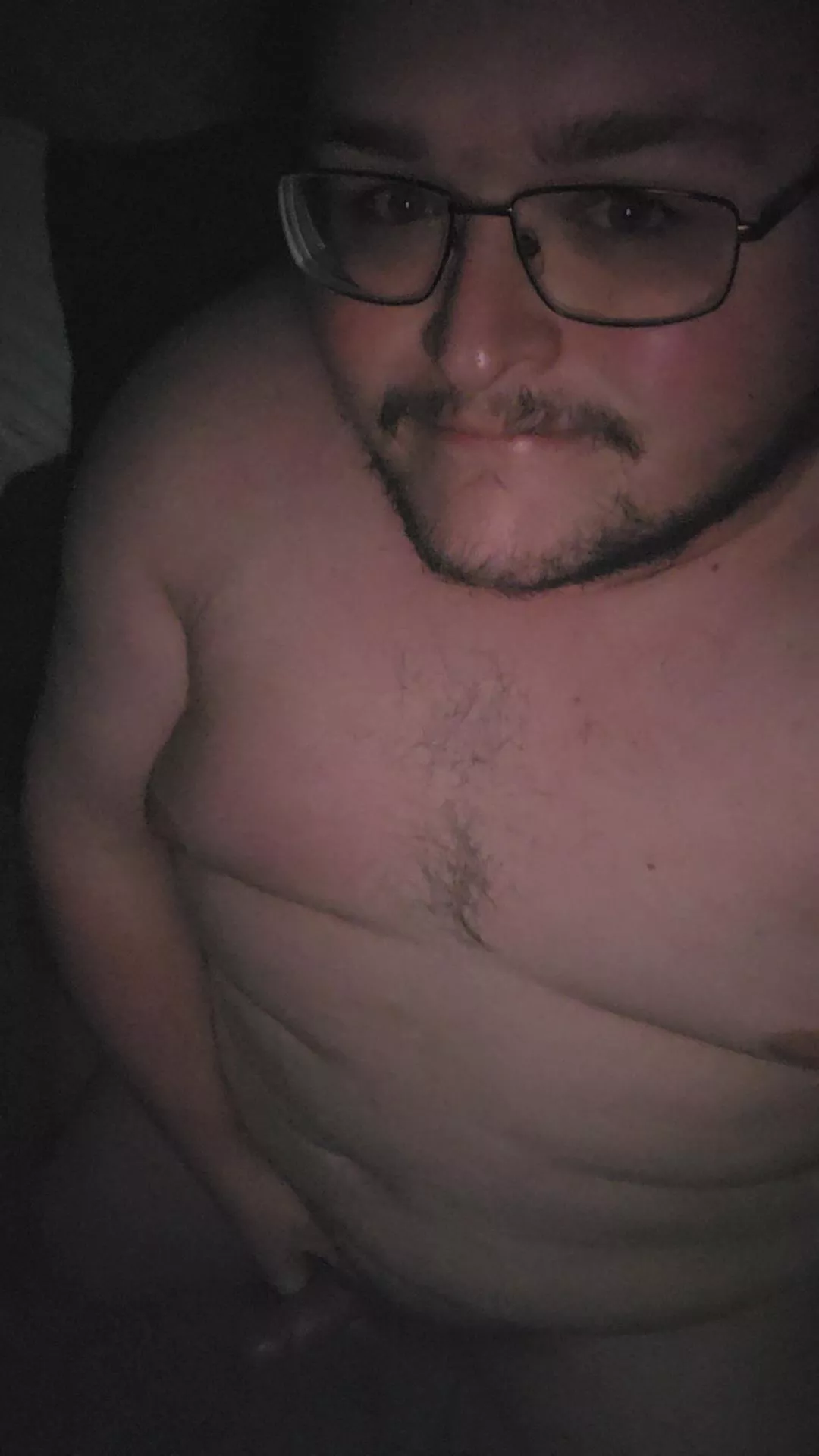 Enjoying the cold winter evening