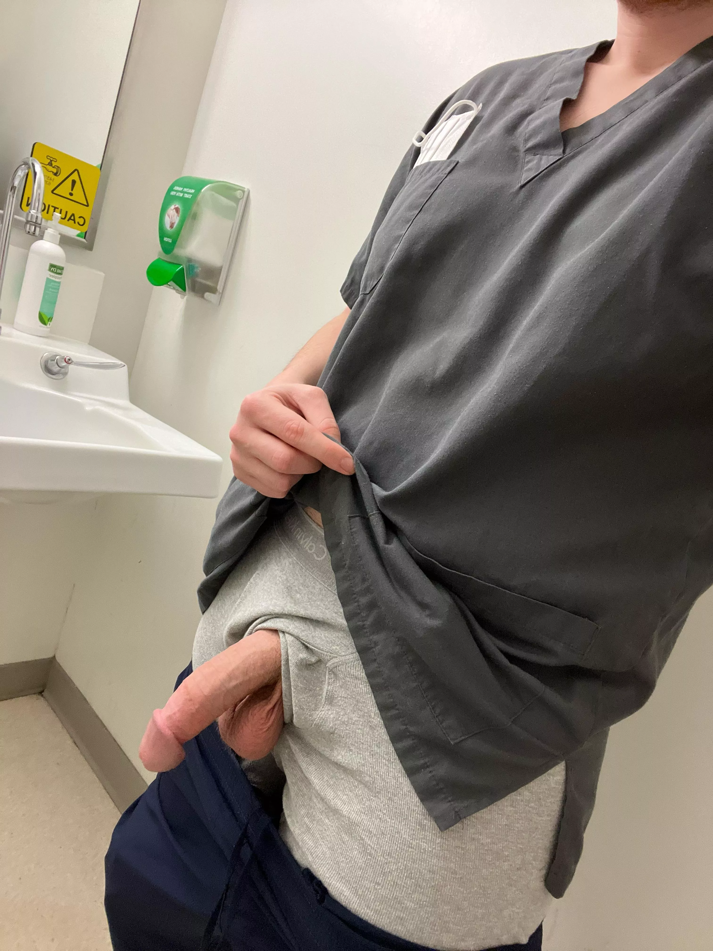 Find me in the hospital bathroom