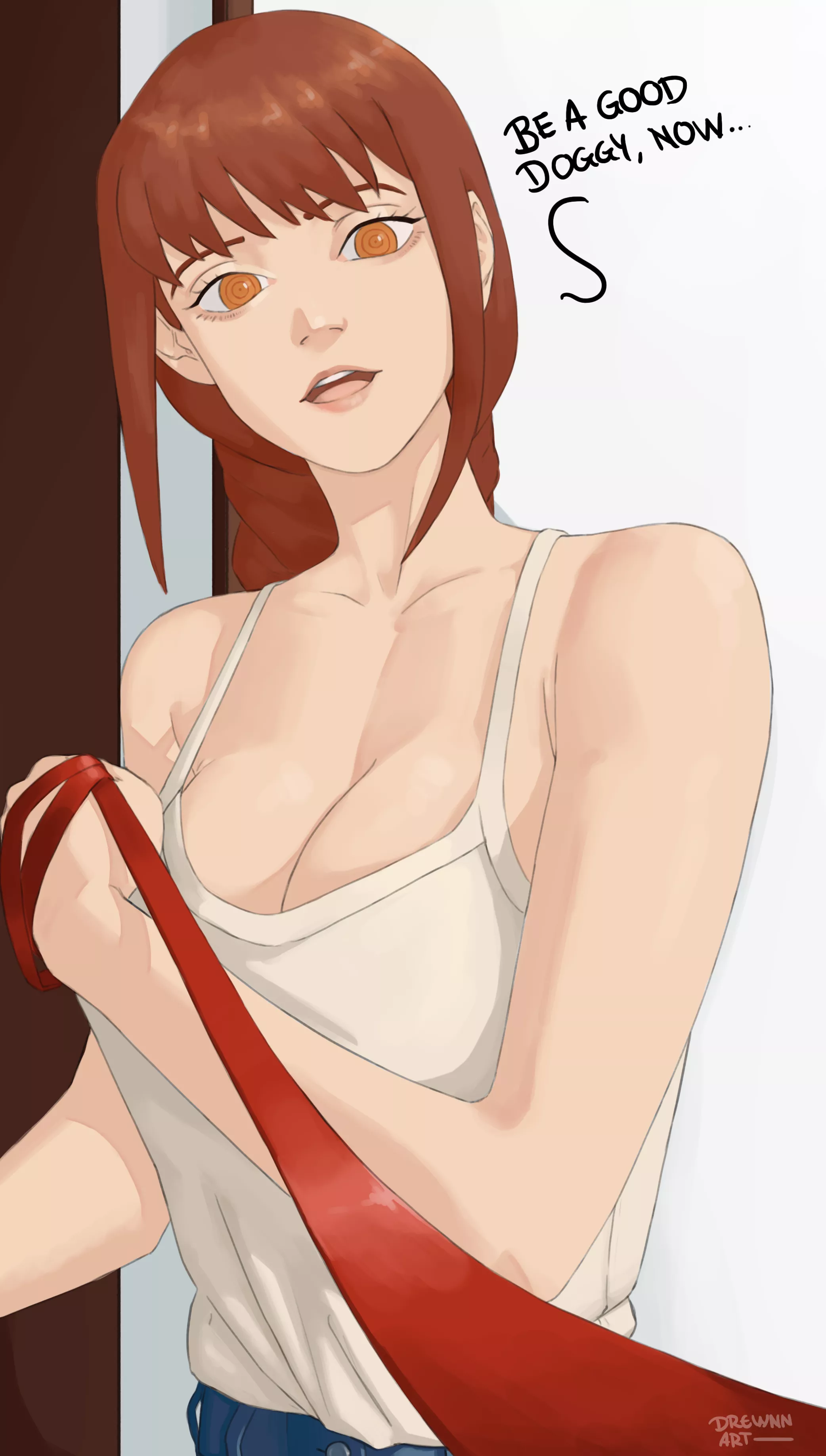 Going for a walk with Makima