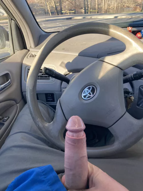 Had to stop on the way to work