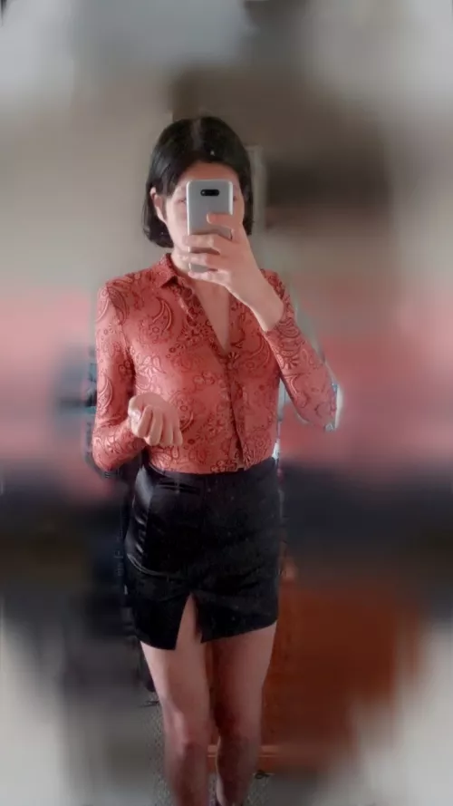 Hard to feel like a man dressed like this