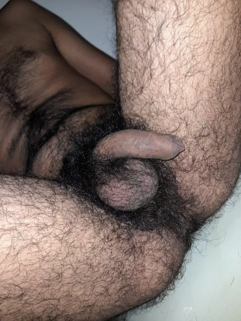 Here again with hair