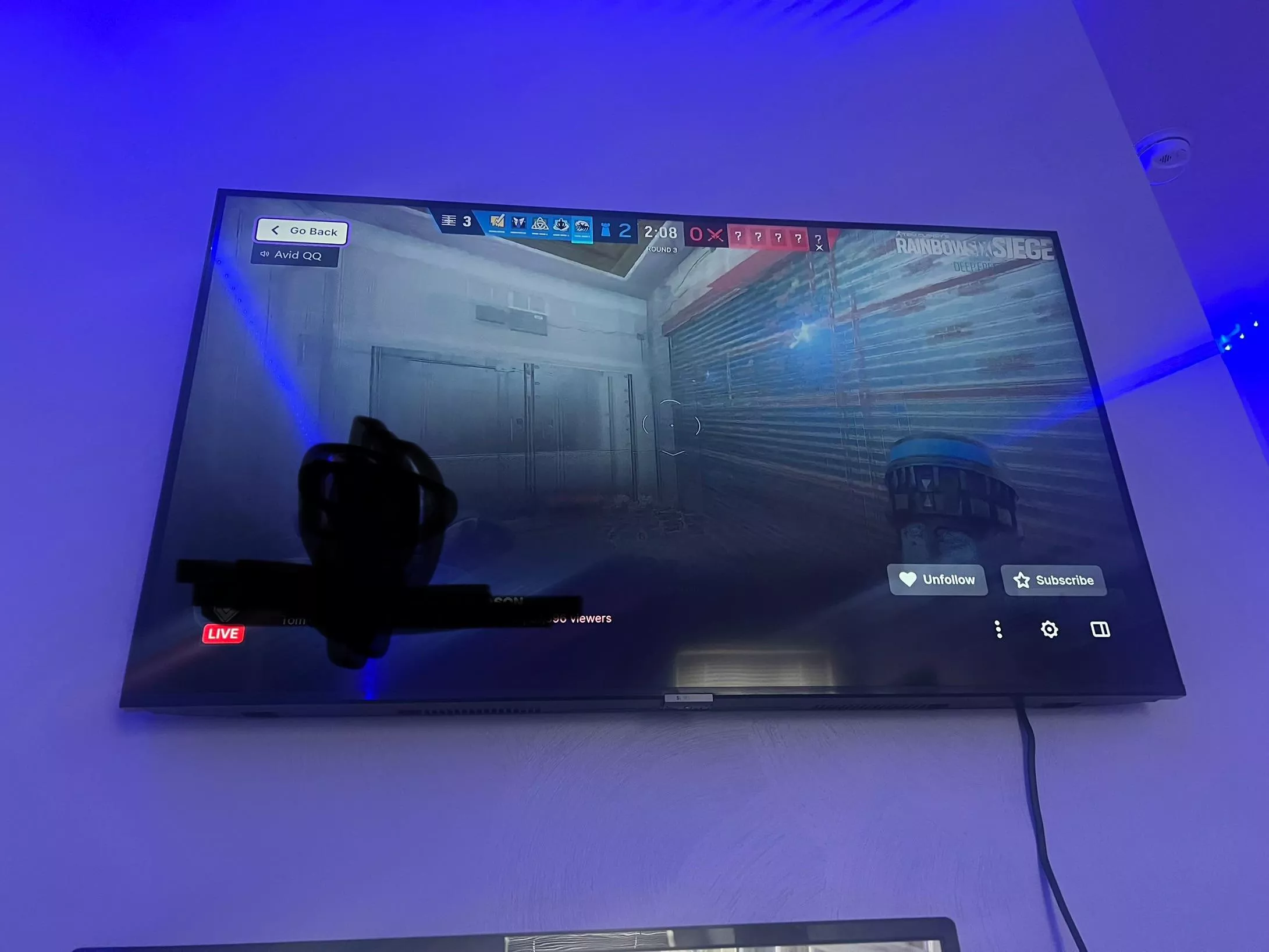 how do i get this border off the tv