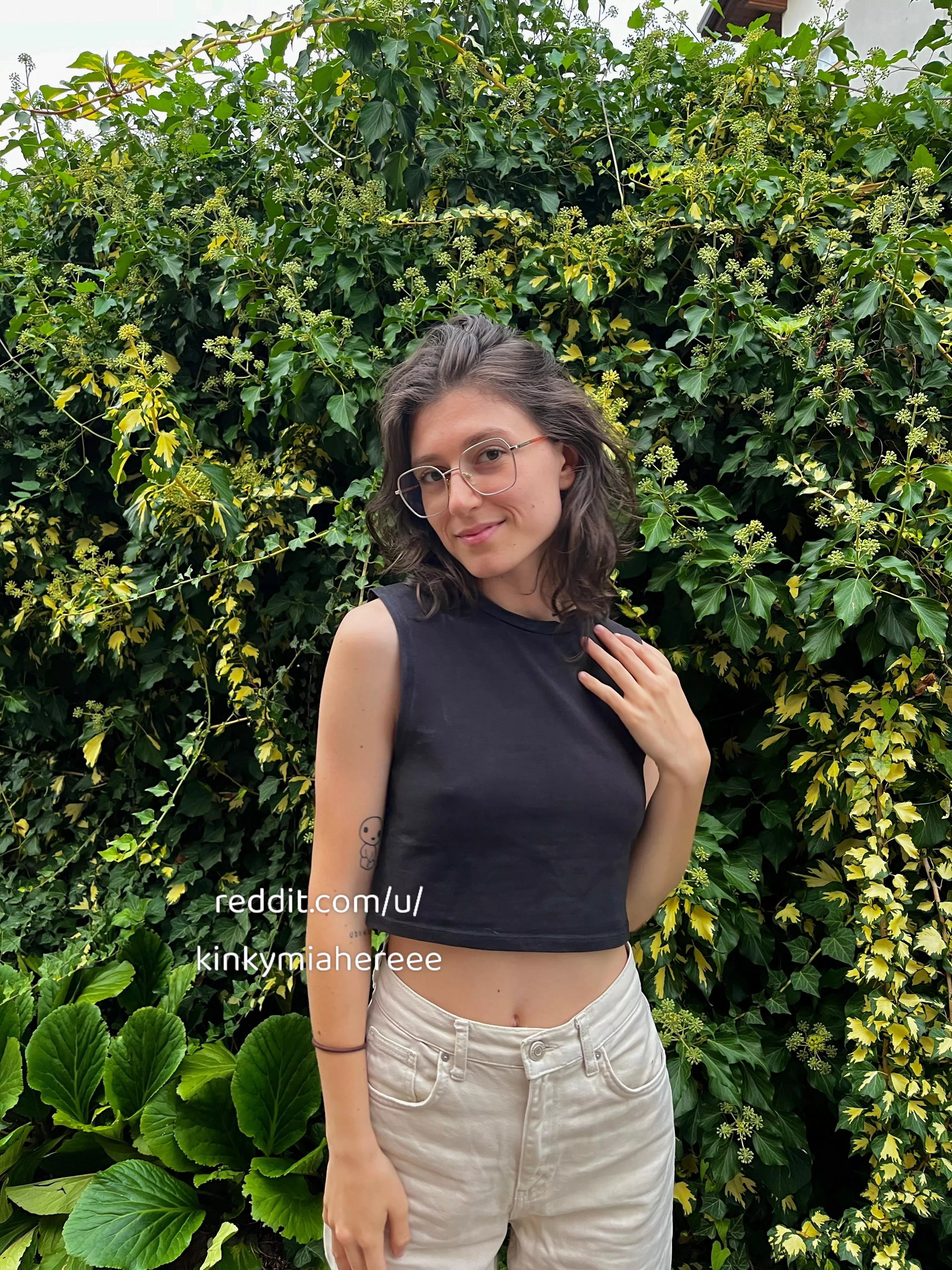 I don’t need a bra with these little titties!