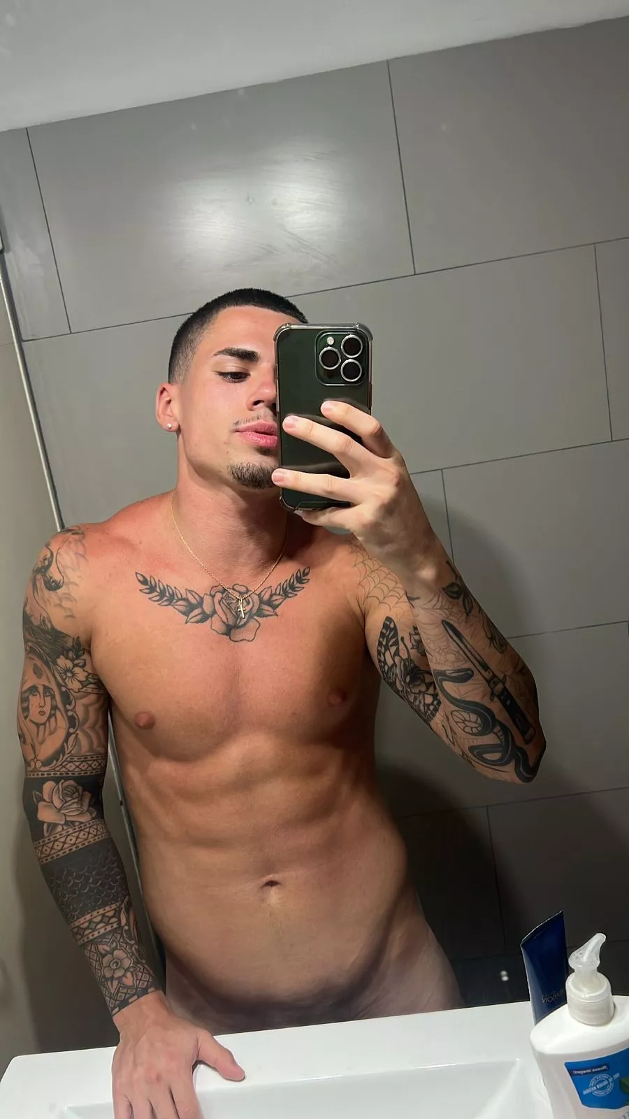 I want you to caress my abs