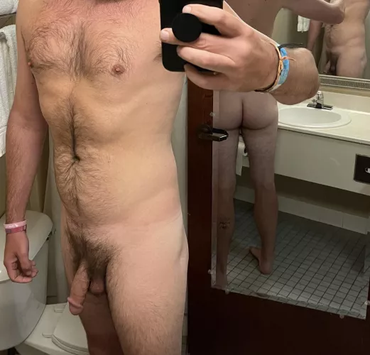 If you were the hotel maid, would you accidentally walk in on me? (37)