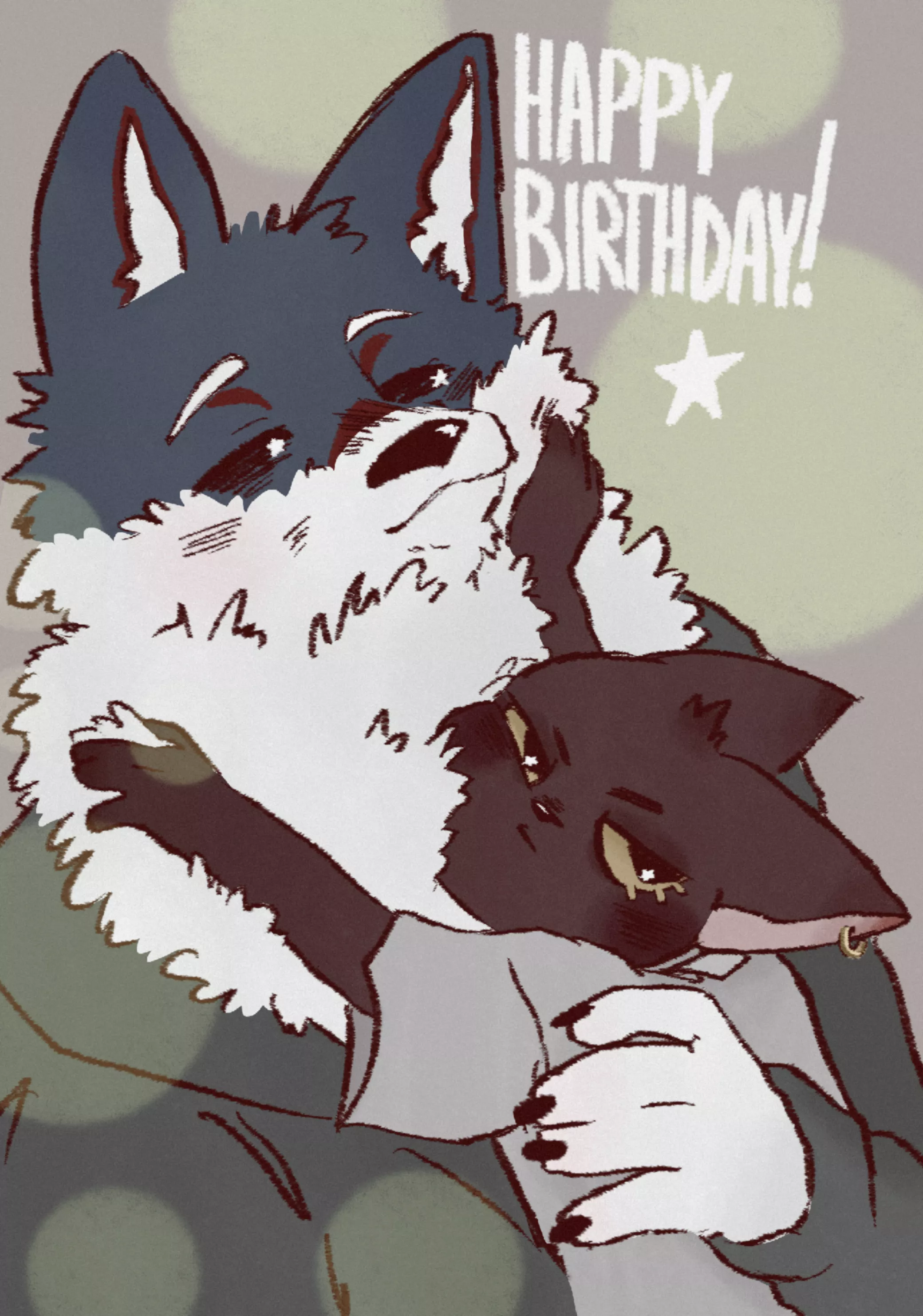 It's my fluffy friend's birthday