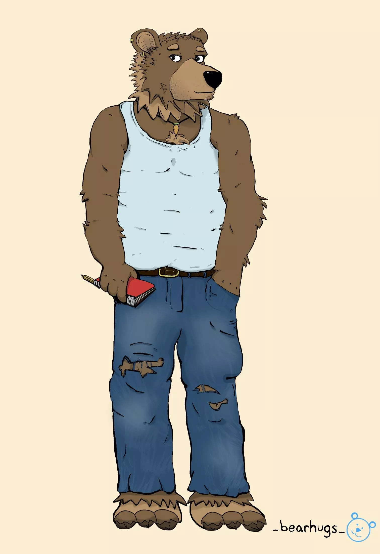 My bear sona (art by me :3)