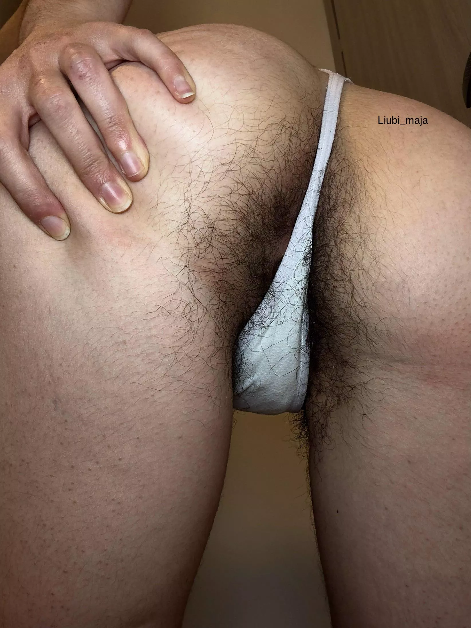 My boyfriend doesn't like my [h]airy ass a lot. Maybe you do?