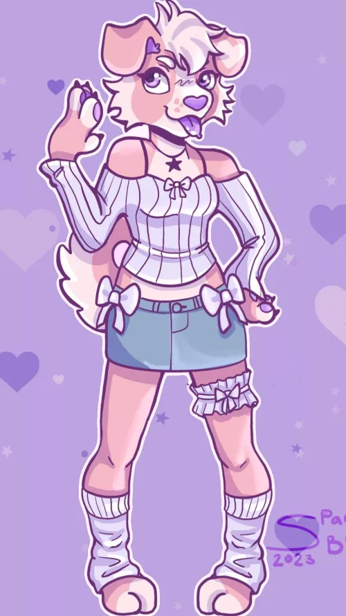 My sona in a cute outfit