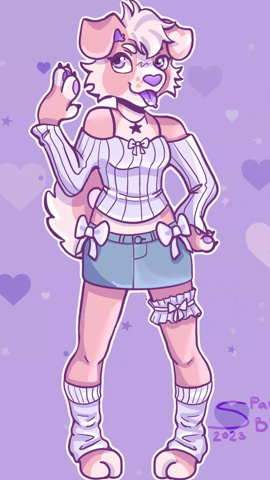 My sona in a cute outfit