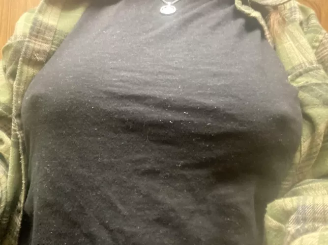 No bra Wednesday, let’s see who notices at work