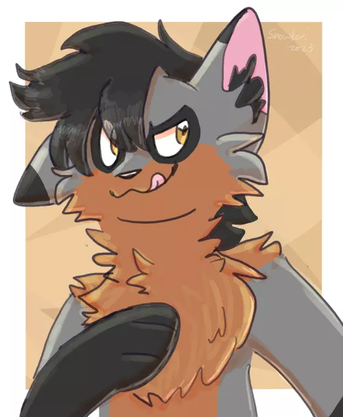 sketchy halfbody com ! - art by me