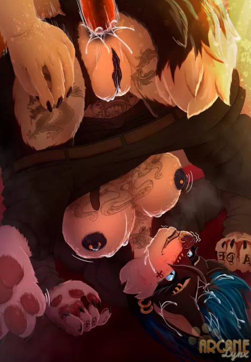 Sometimes you really just don’t have time to undress~ [MF] (Lynx_Arcane)