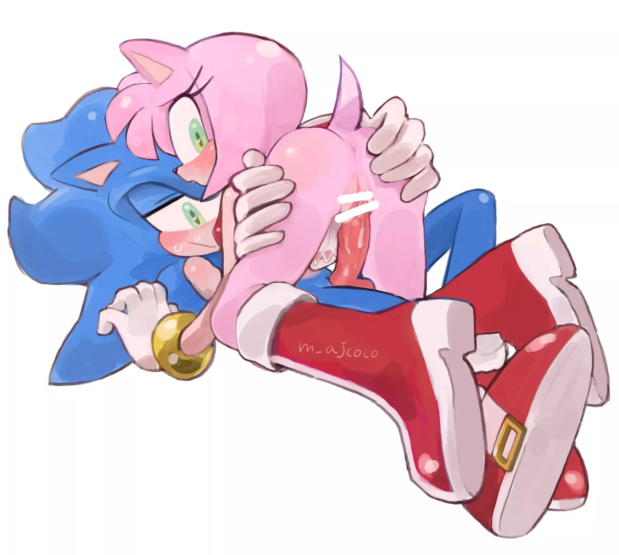 SonAmy by @m_ajcoco
