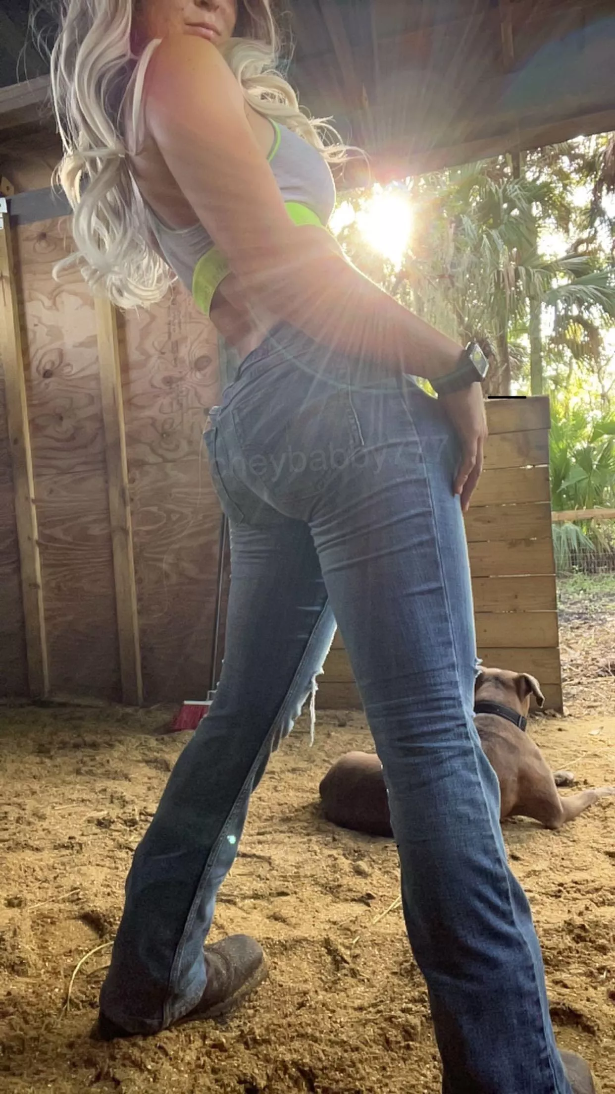 Sunshine and sports bras 😀