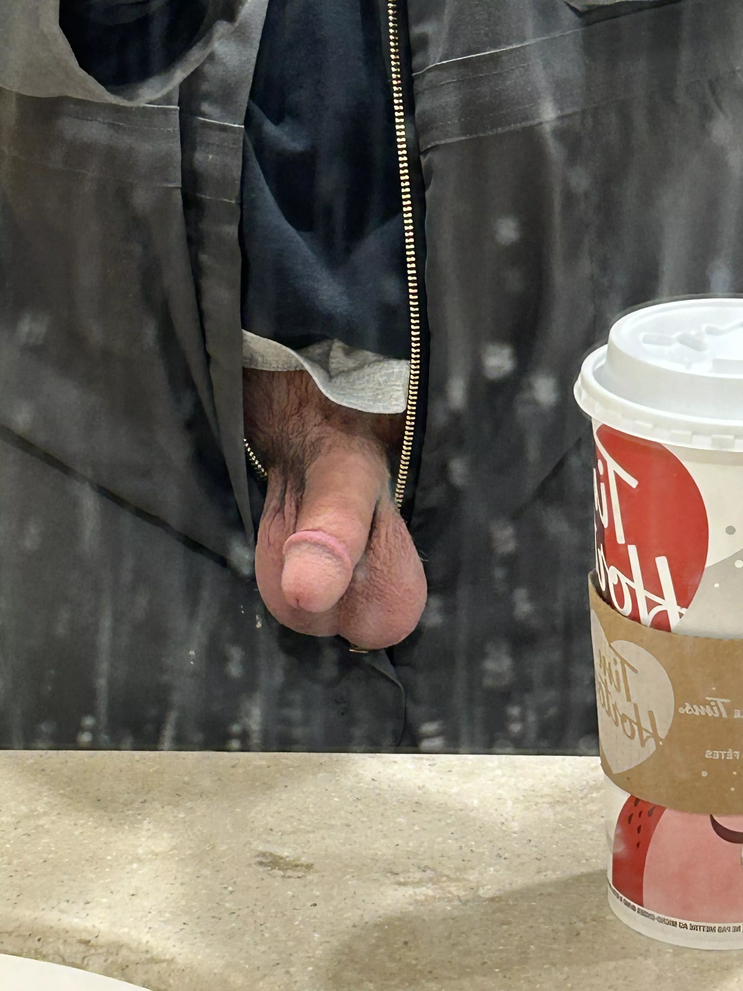 Tim Hortons and cock