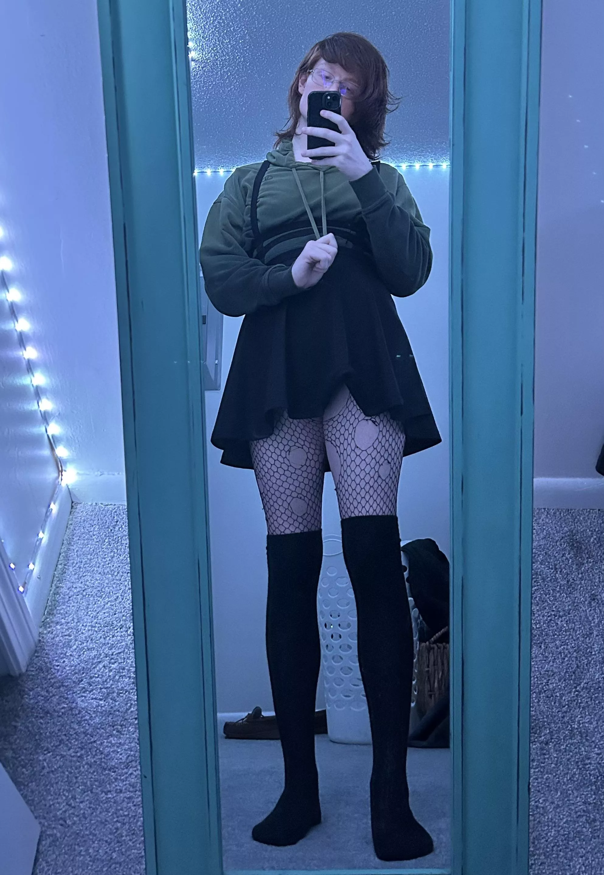 Wanna pull on my hoodie strings? :3