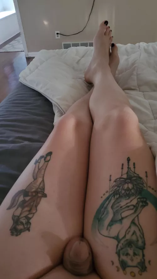 Was feeling my legs today and my feet just happened to tag along! (OC)