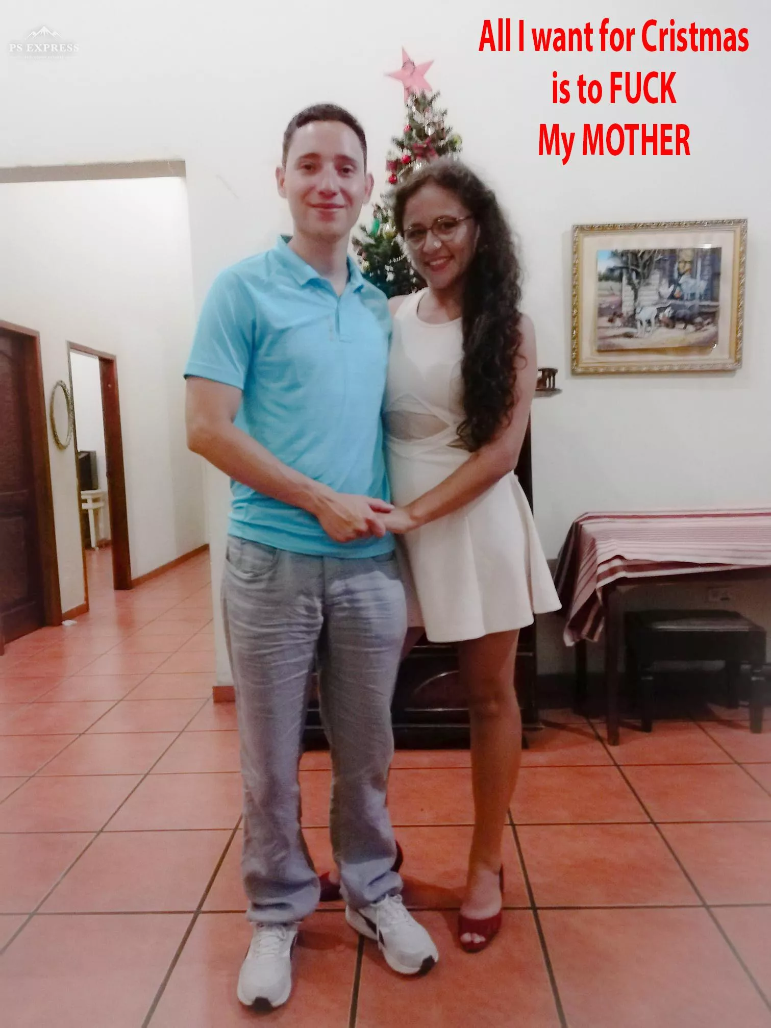 who else would wish for sex with mom for cristmas?