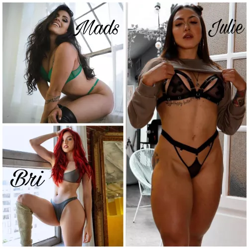 Who's winning this 3 way elimination sex fight and how do they do it?