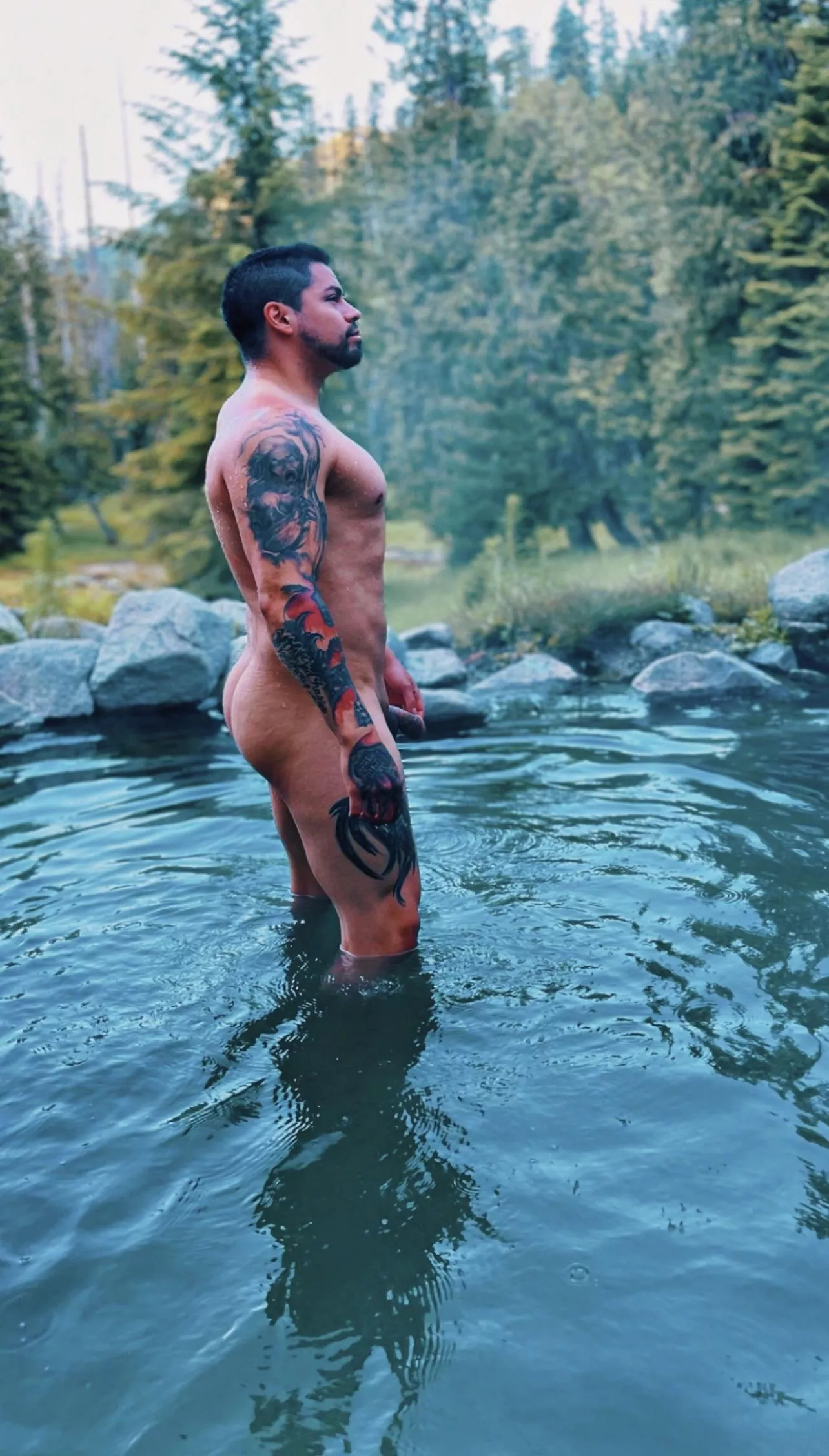 2 things, I love being naked and I miss summer