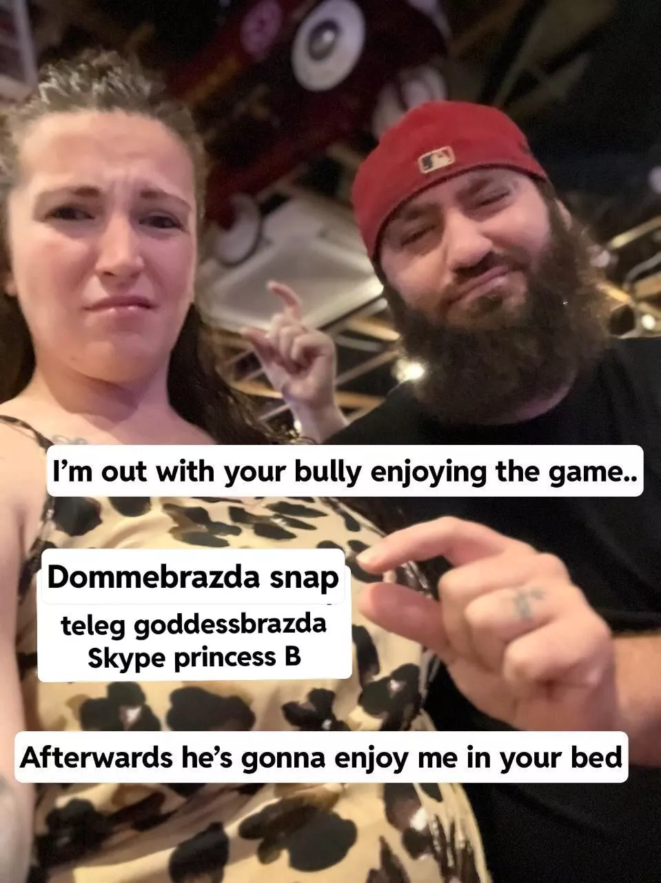 Come submit cucky you’ll never be a real man anyway