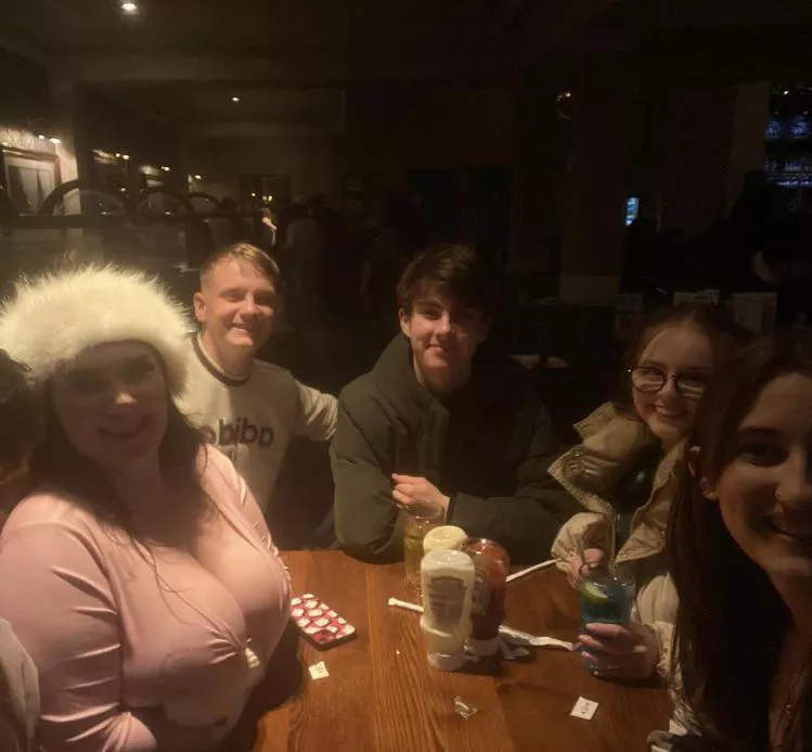 Couple of lamps in the darkness