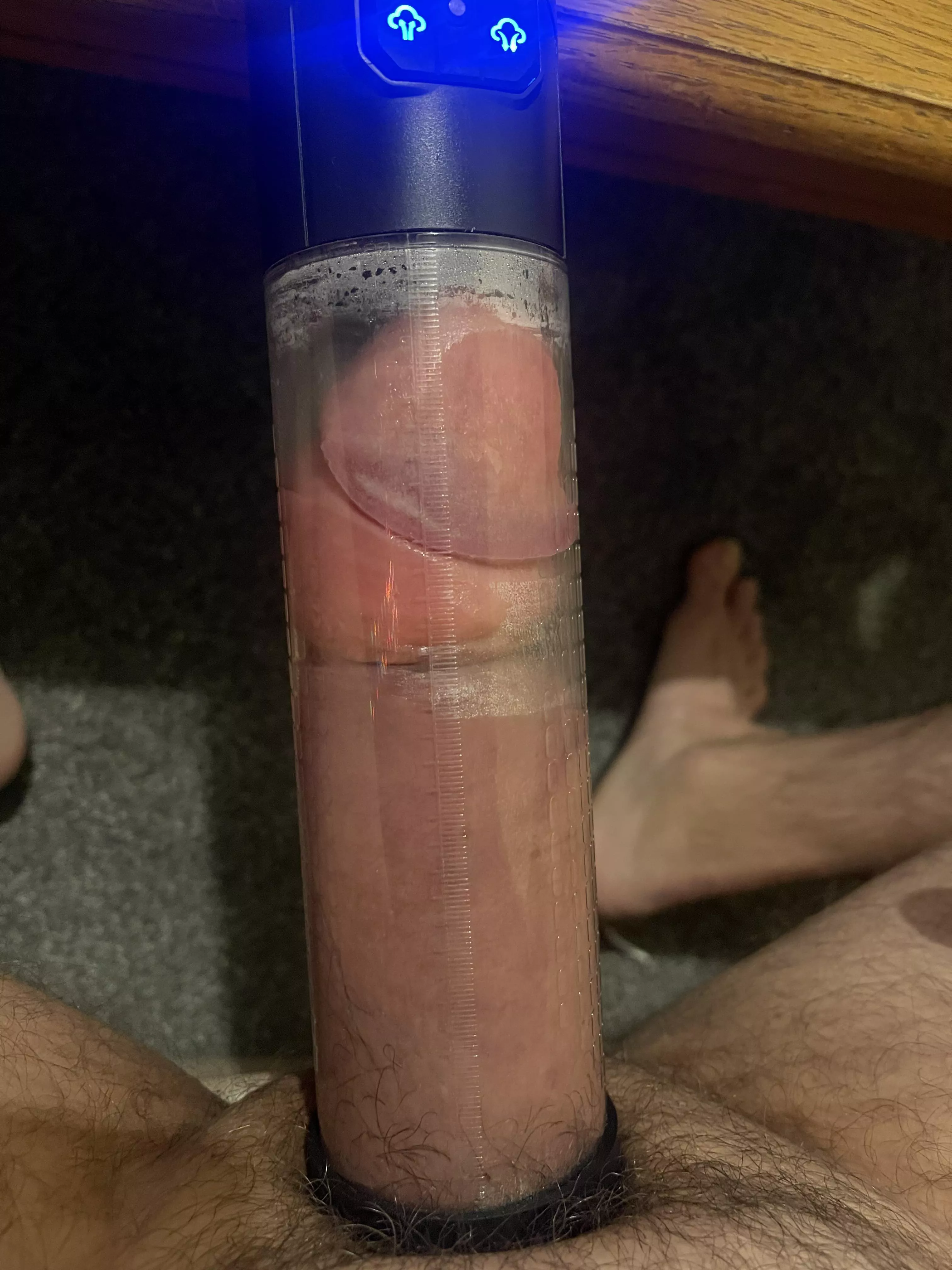 Filling the tube 😏