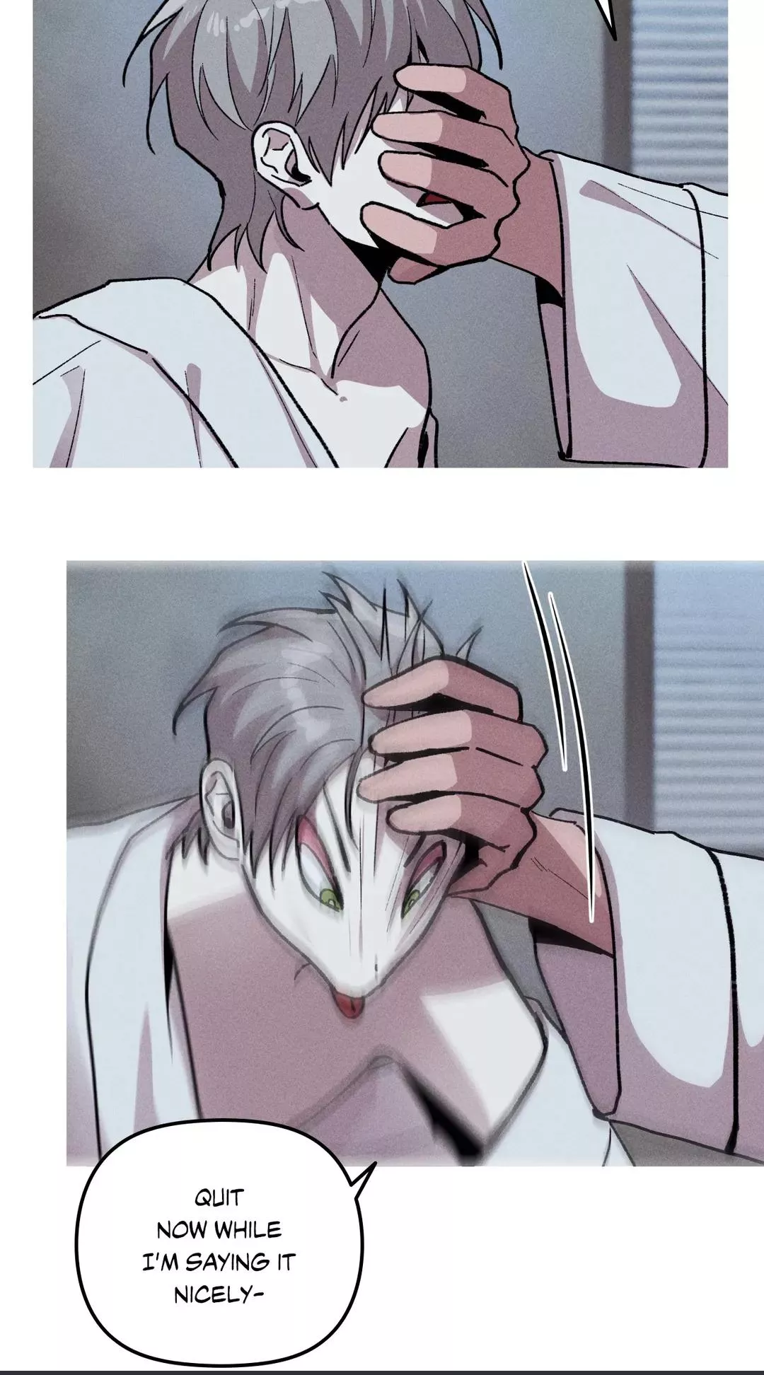 First time laughing for real from a yaoi