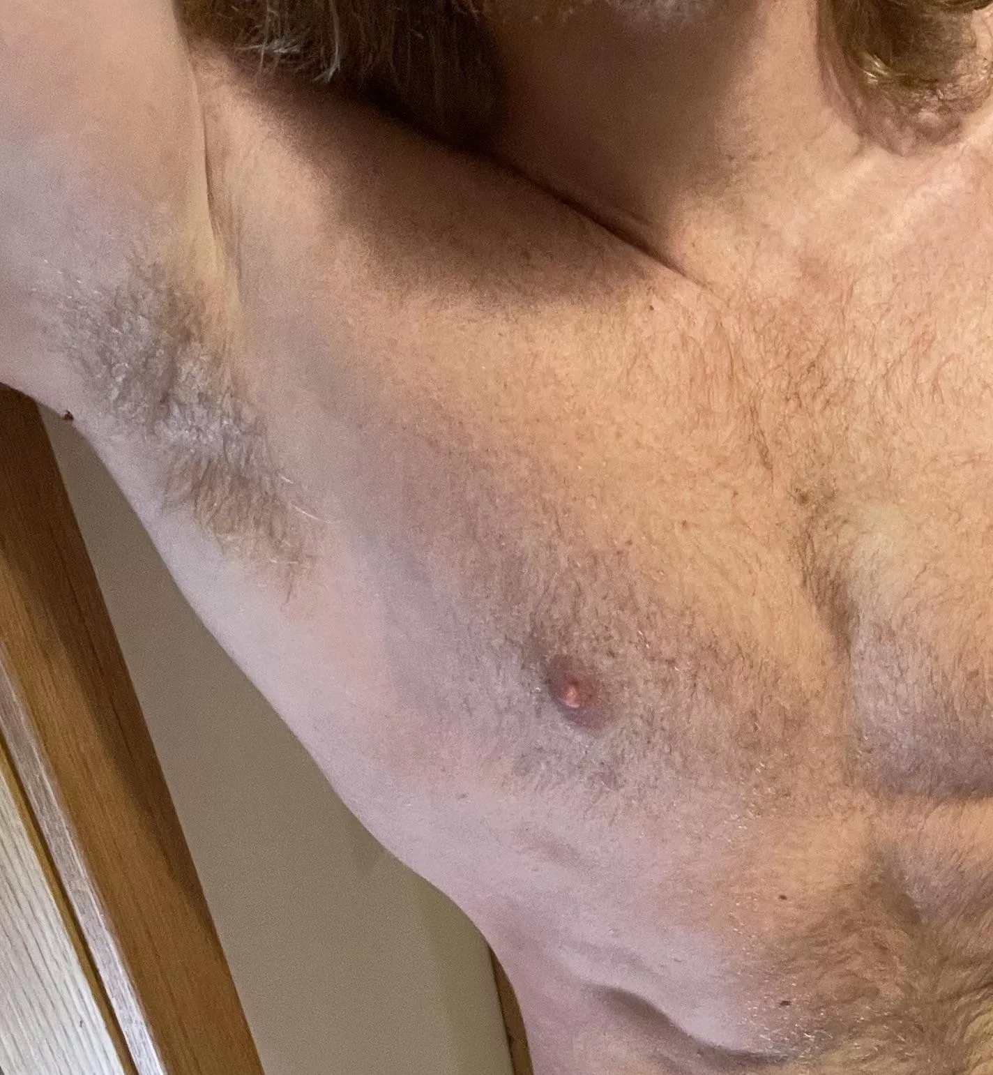 Get in closer and breathe in my 2 days without a shower fragrance