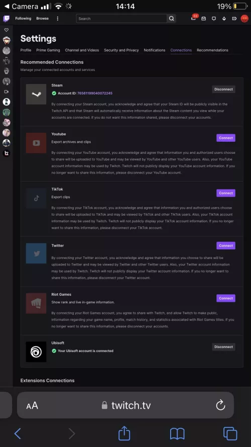 How do I link my Xbox account to Twitch?