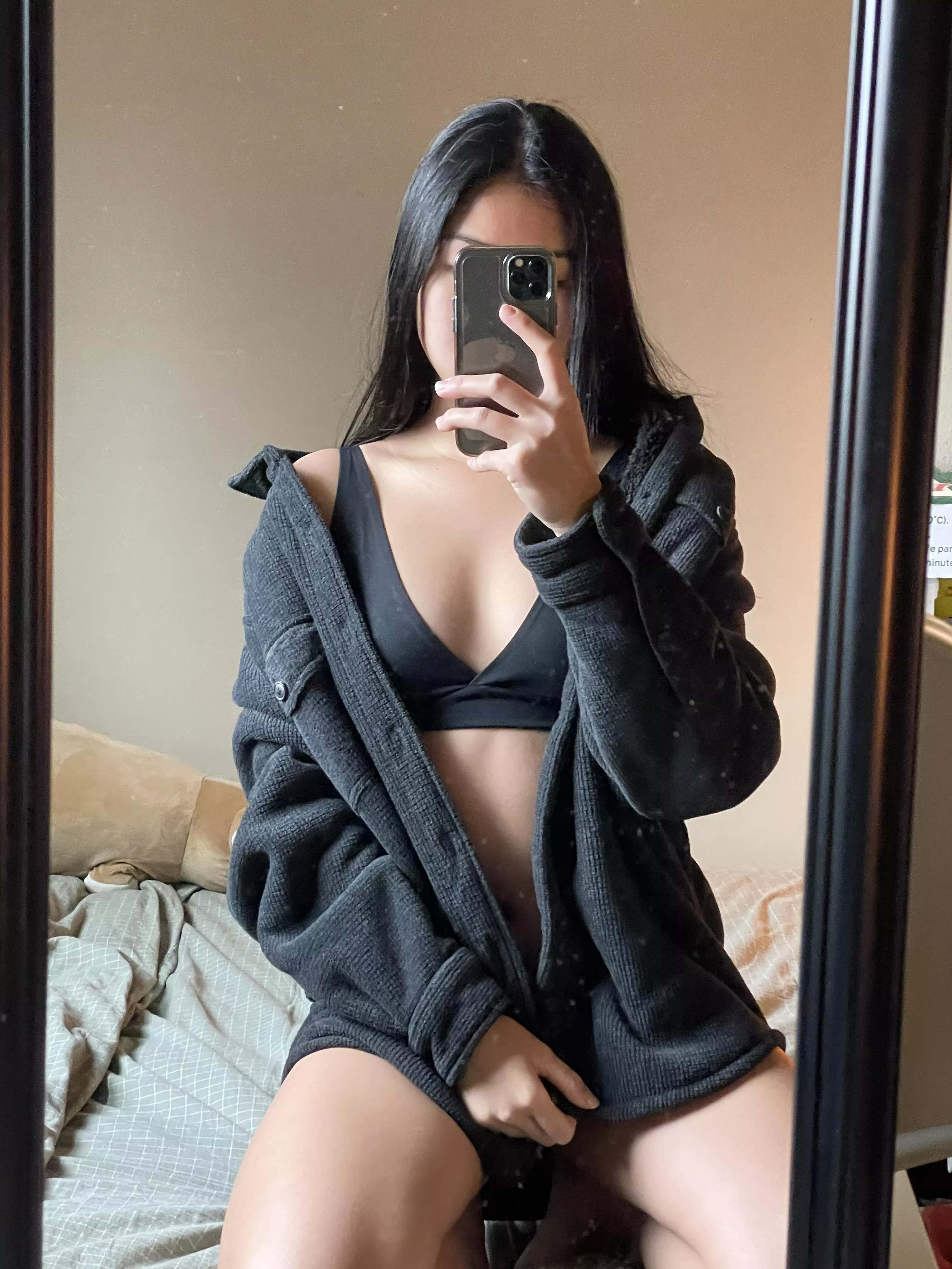 If you let me borrow your jacket ill only wear that for you <3