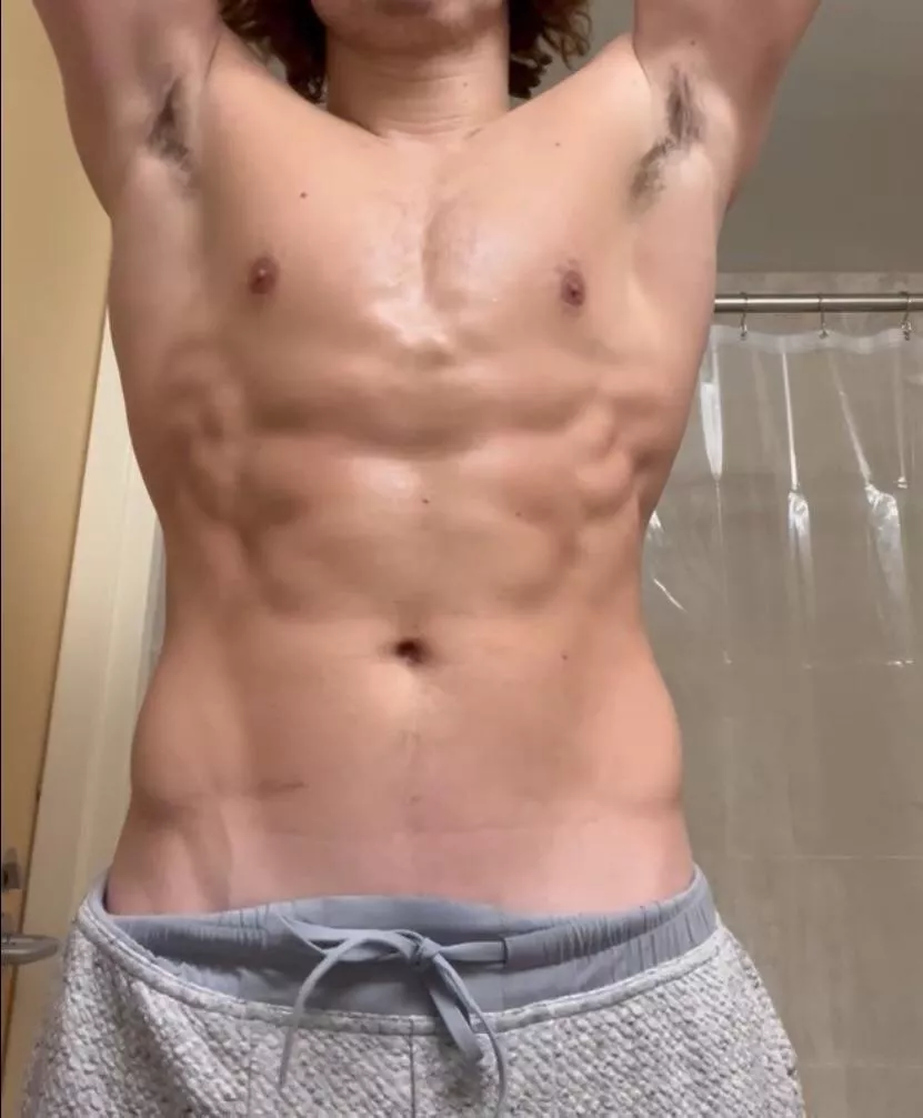 Just got back from a hard sweaty workout