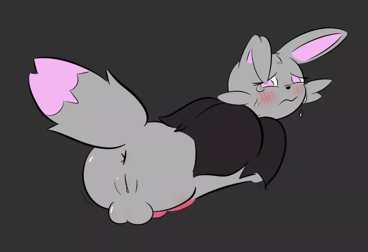 Limbless Rory but eevee version. (Rory_Arctic_Fox) [MF]