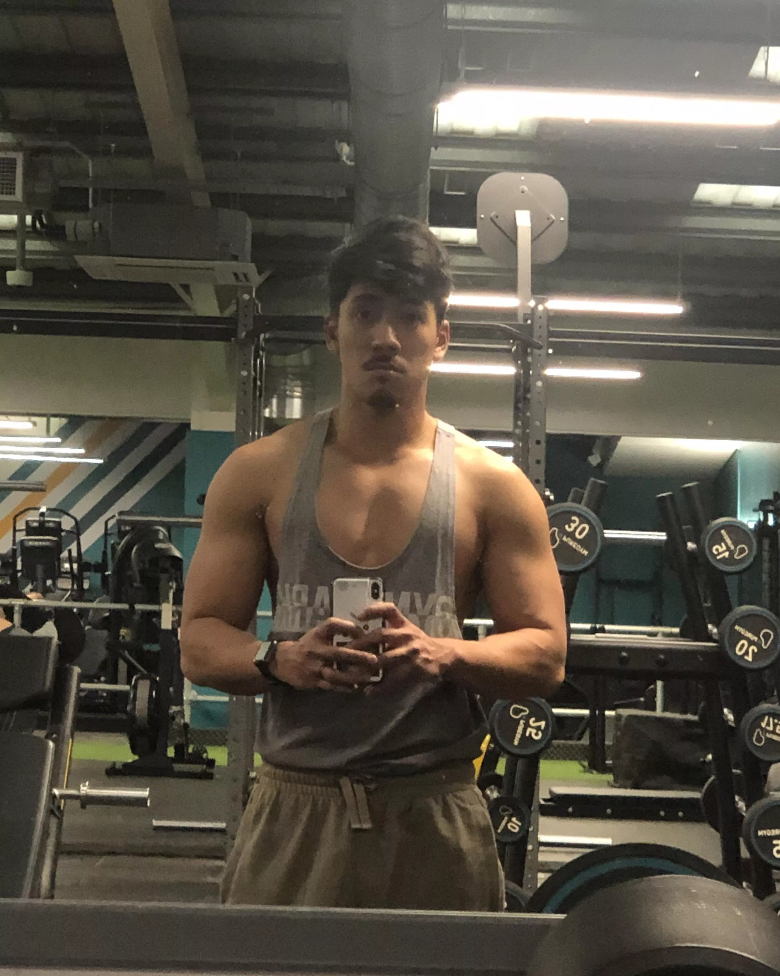 Post workout Gym pump