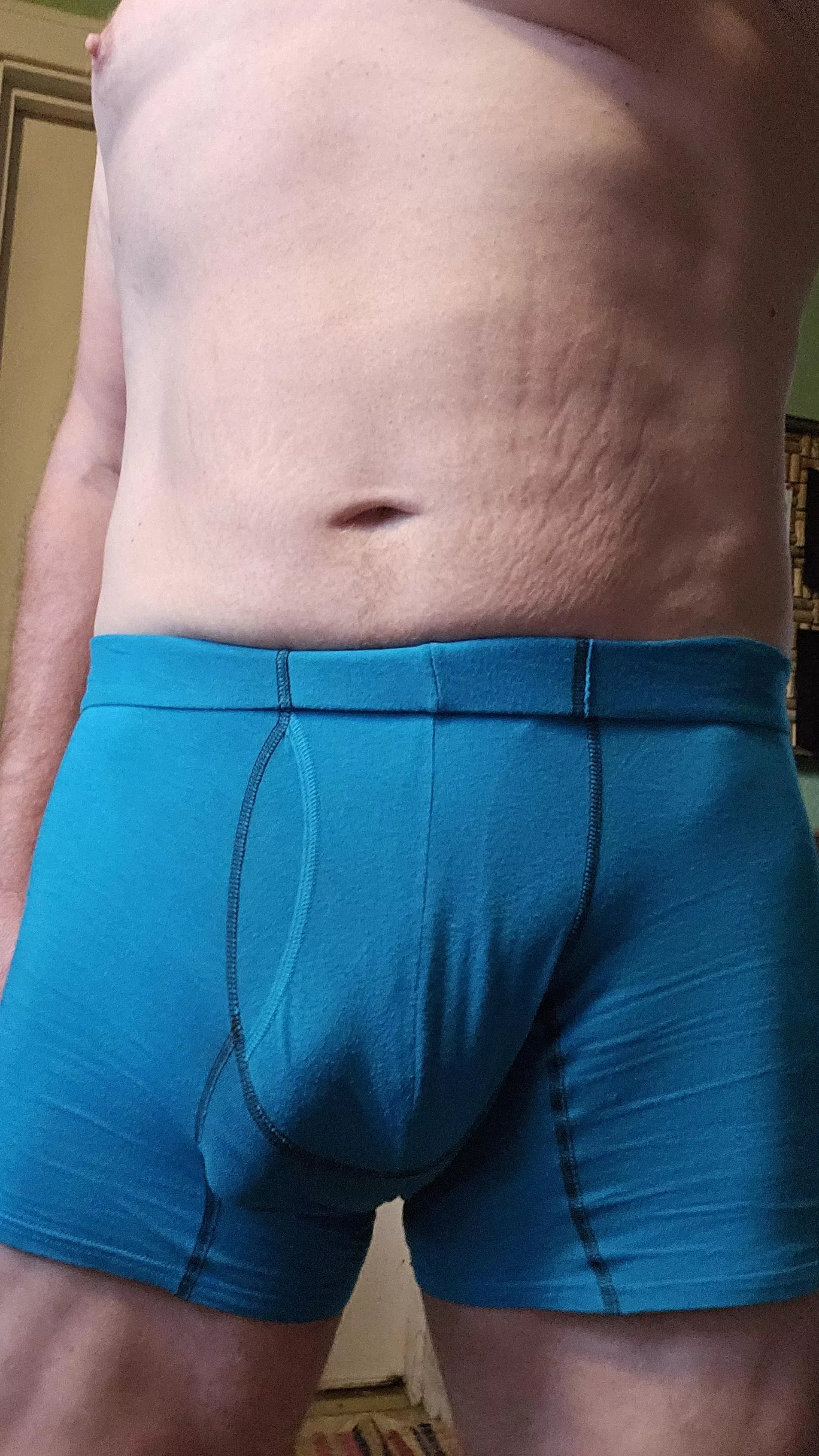 Probably shouldnt have answered the door like this...