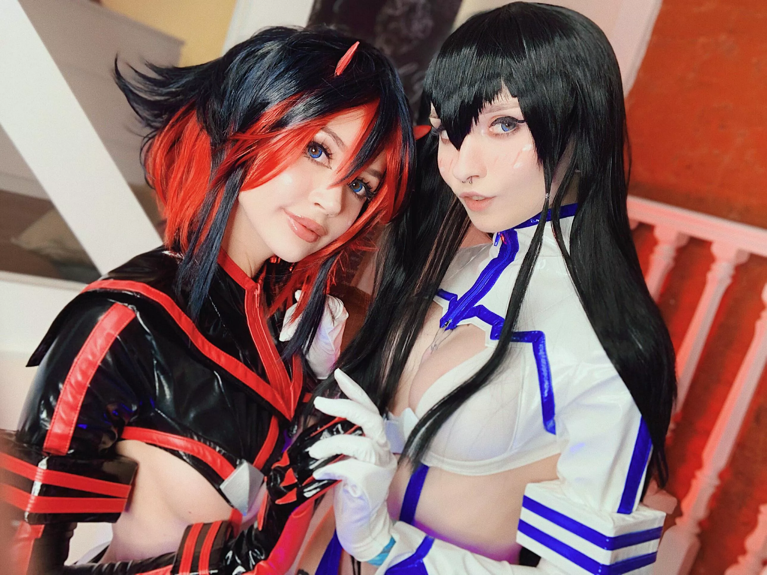Ryuko and Satsuki from Kill la Kill by Purple Bitch and Zirael Rem