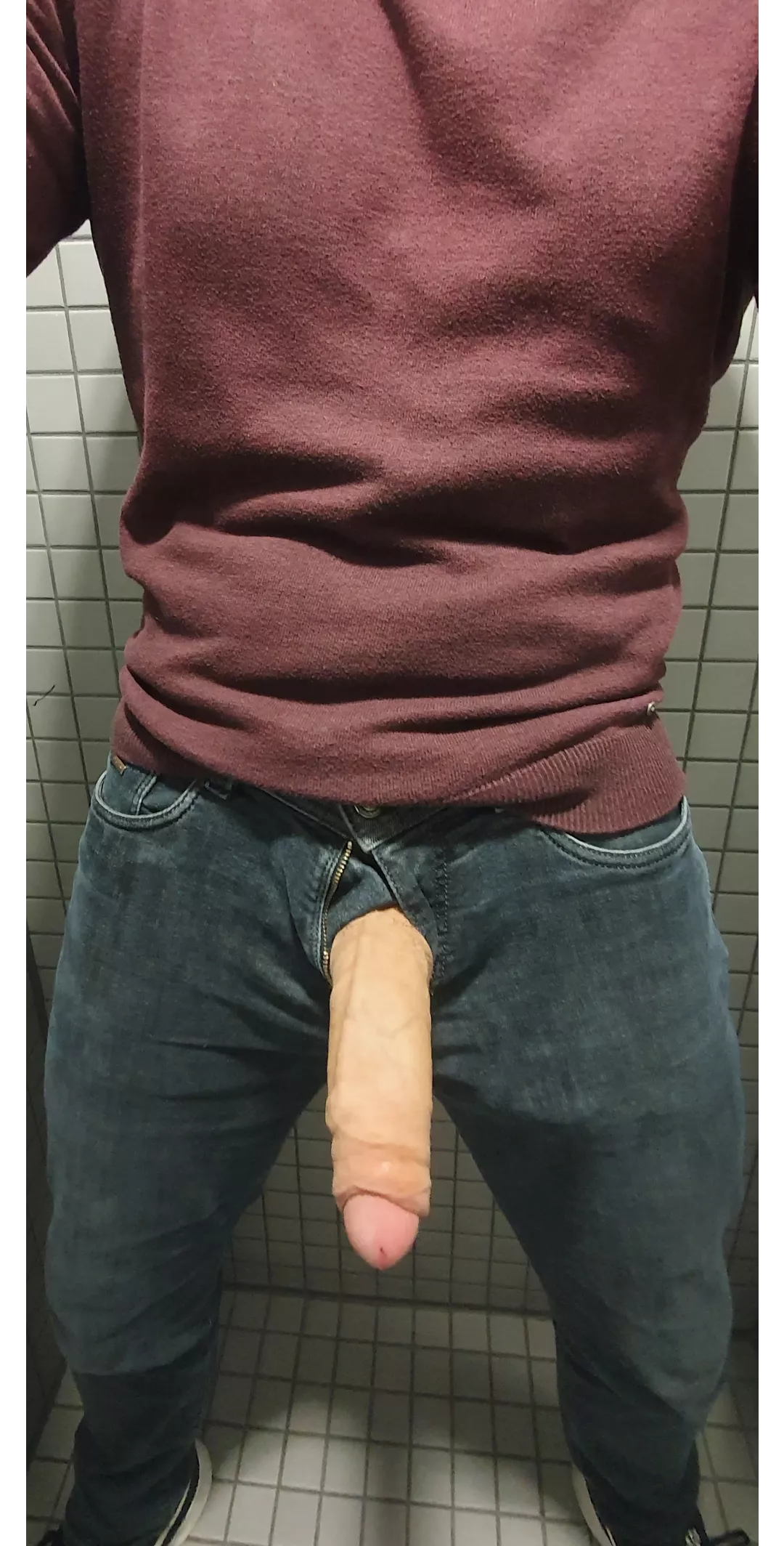 Should I walk around the office like this?