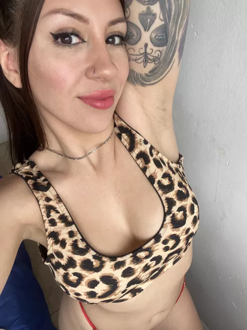 Since I've been divorced I'm not that shy anymore about my pits