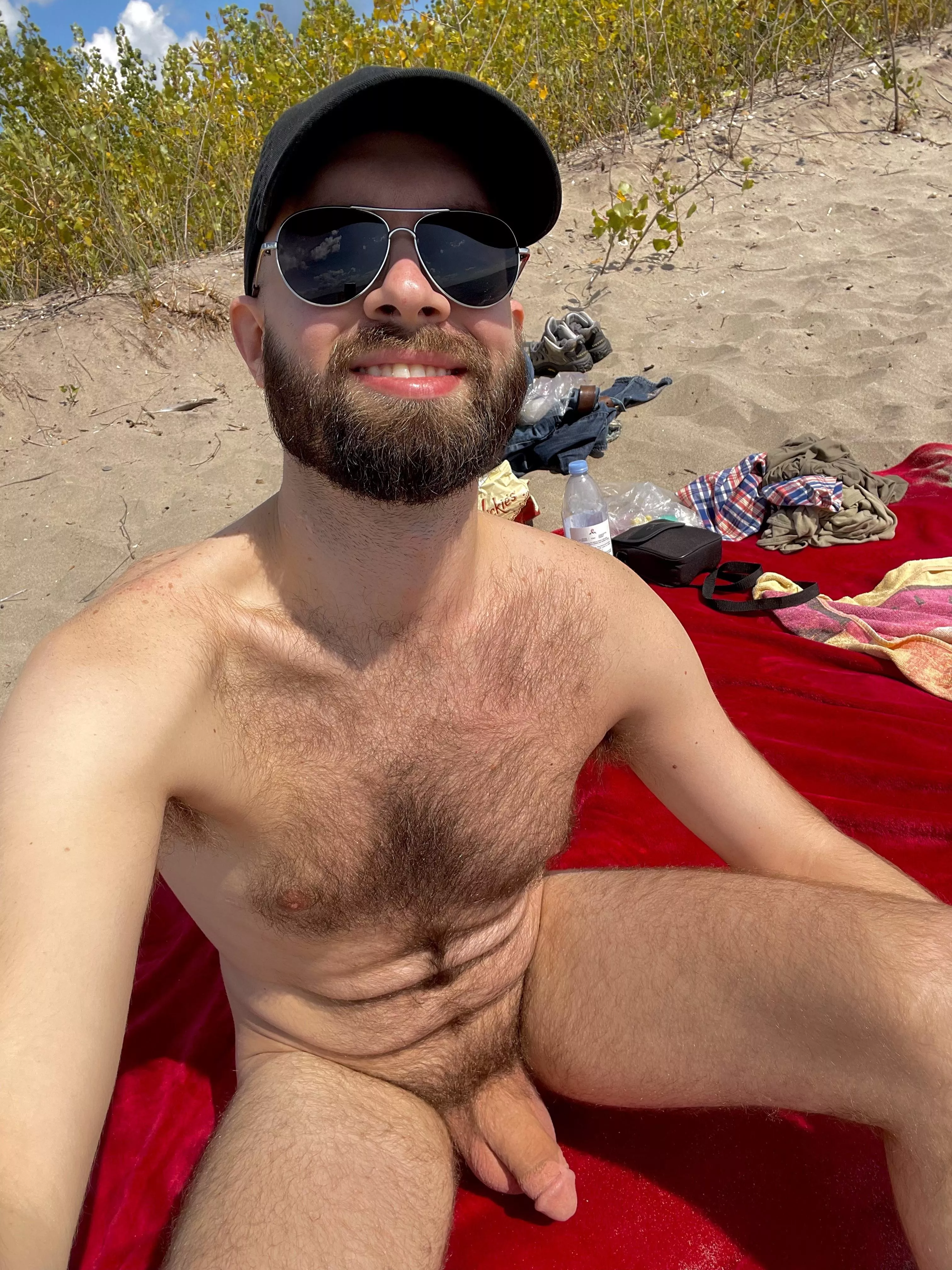 softie at the beach