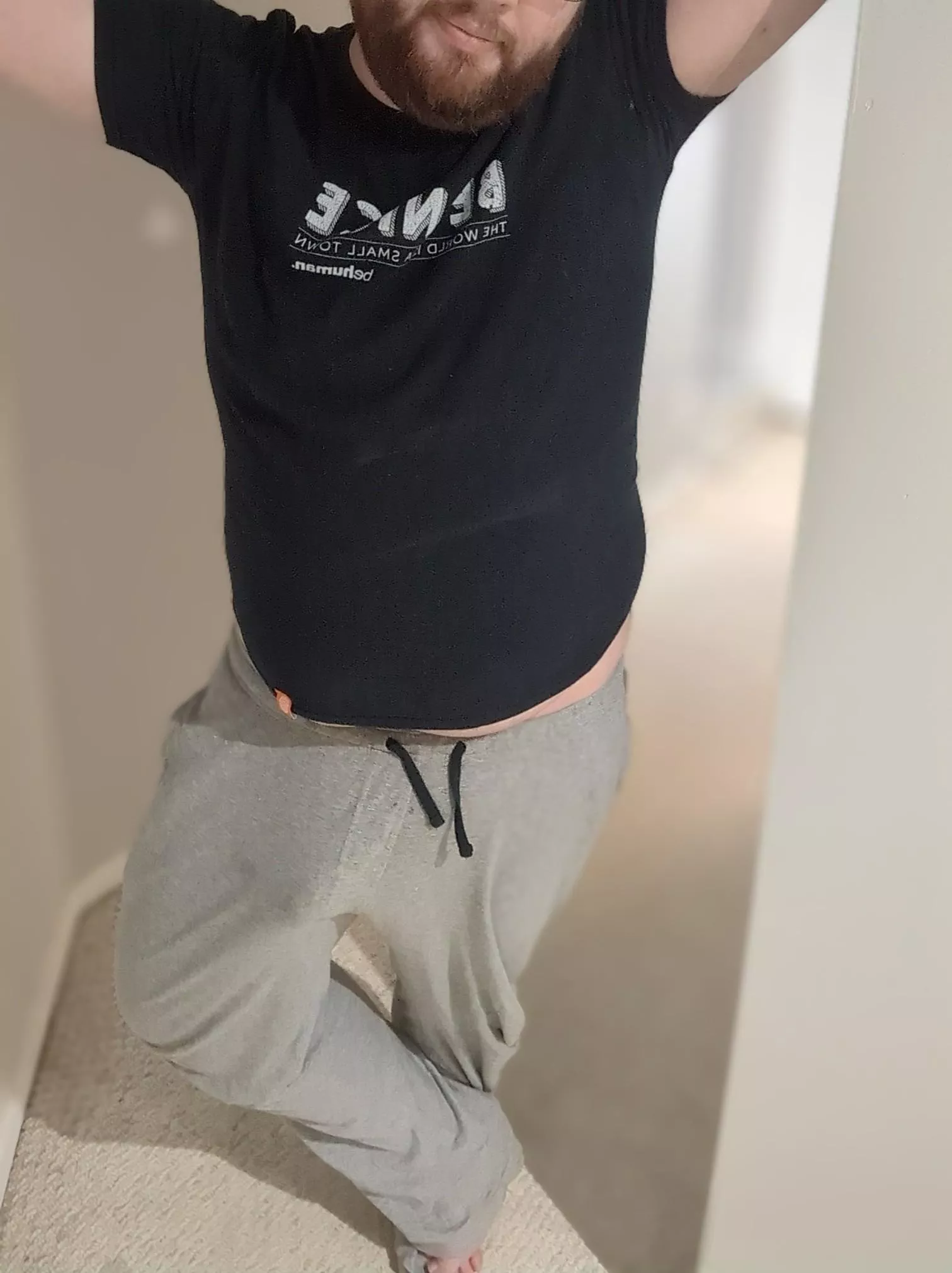 Somebody told me it's grey sweatpants season.