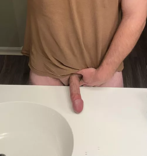 Soon as i get home from base, my cock comes out