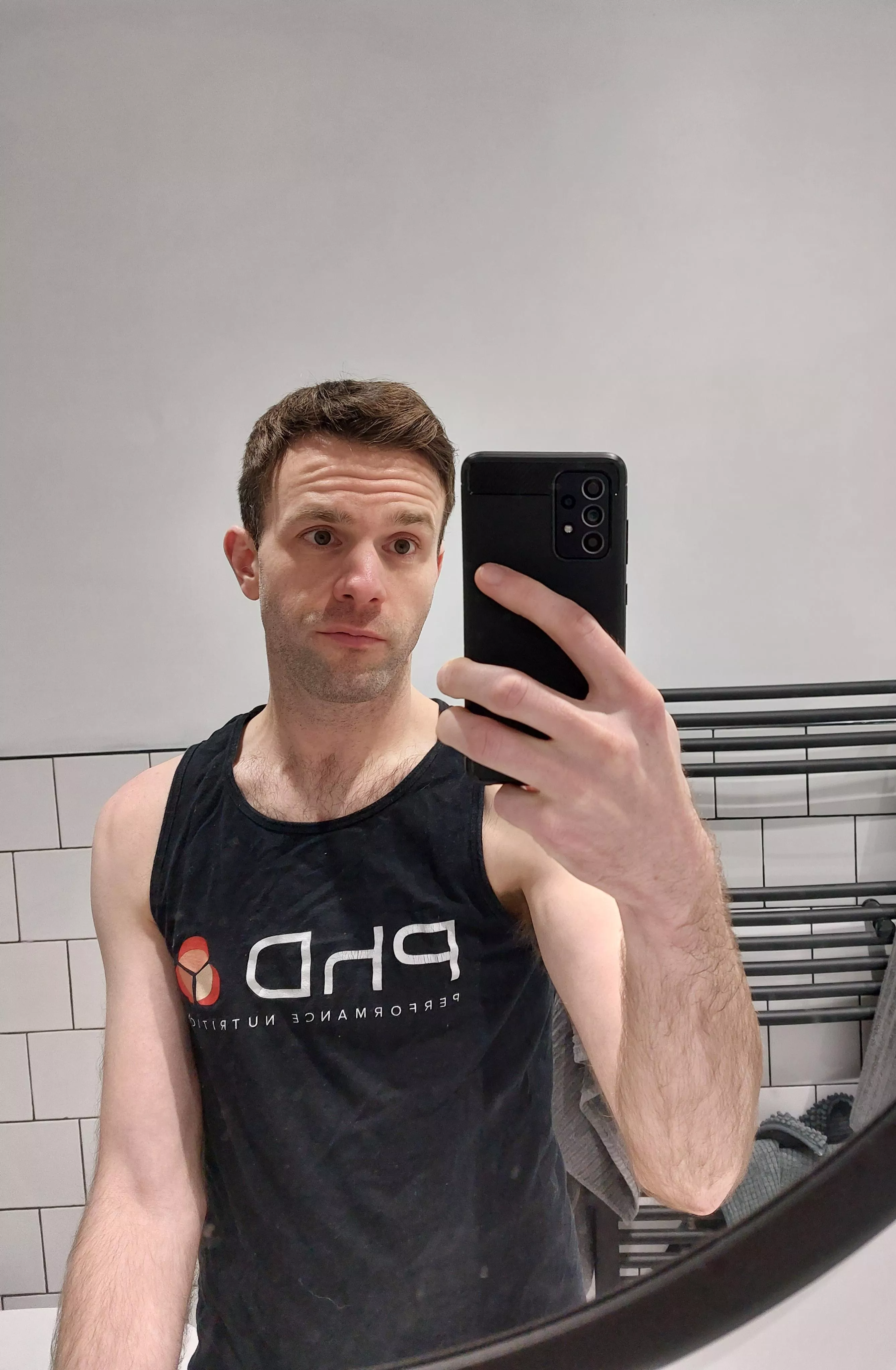 Stubble trimmed, feeling much more fresh!