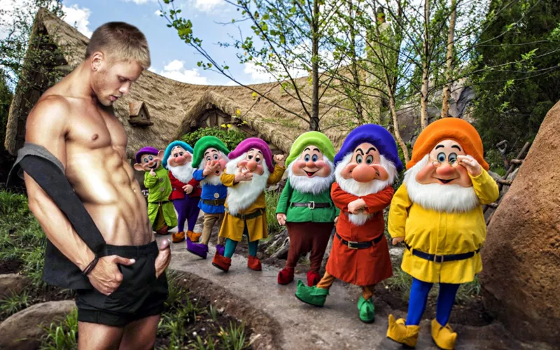 The dwarfs must have preferred prince charming over Snow White any day.